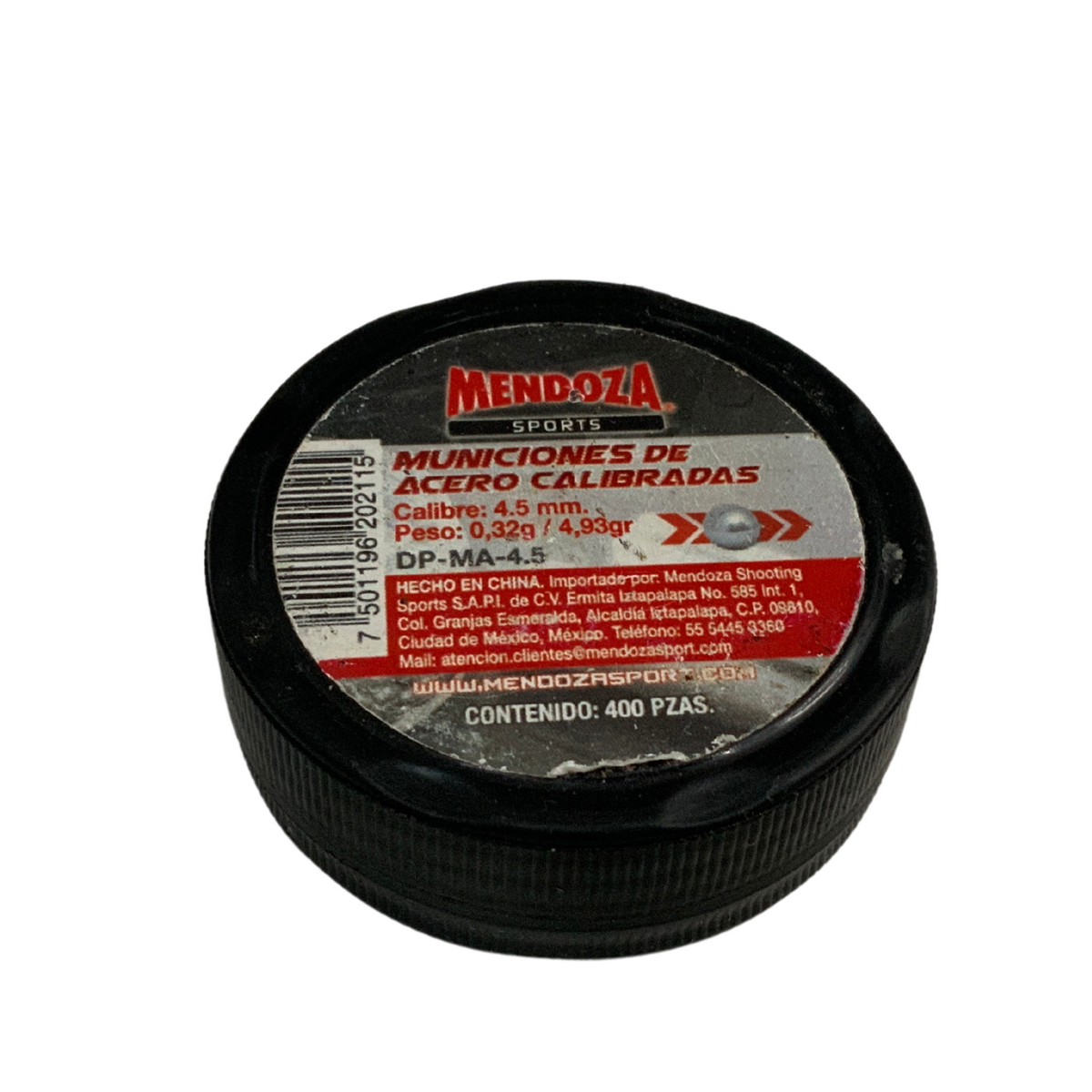 Balines de 4.5 mm con peso de 0.32 g para tiro deportivo DPMA