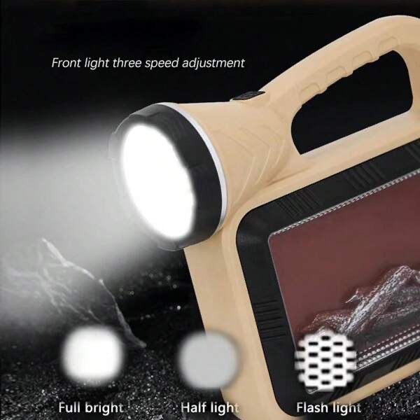 Linterna solar portátil con power bank para camping, DT-YD2208A - foto 2