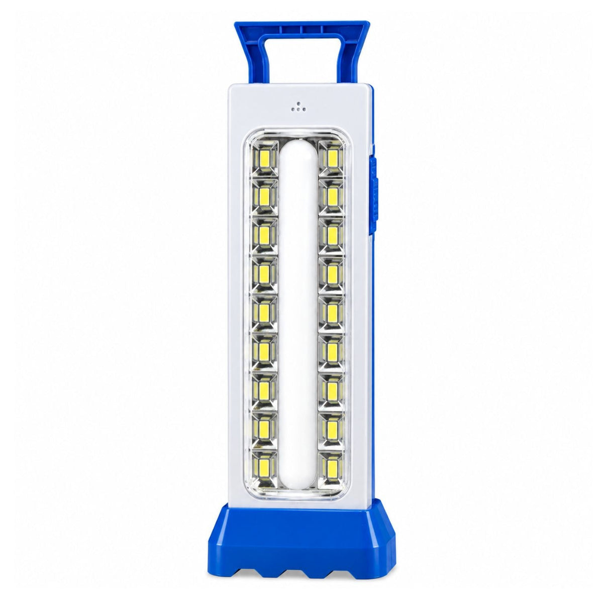 Lámpara de emergencia recargable con luz de tubo y 30 LED SMD, 3 modos