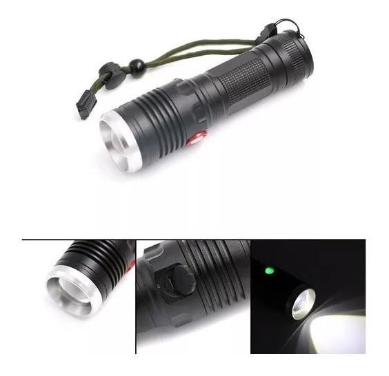 Lámpara LED P50 con zoom y tres modos de luz DT162P - foto 2