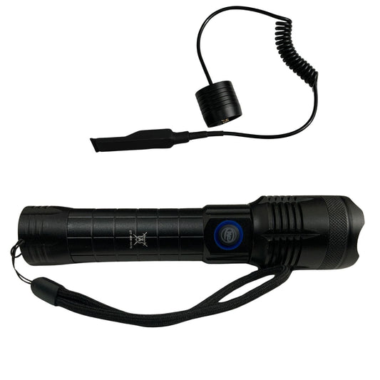 Lámpara LED T9 con cola de rata, 5 pasos y zoom DT447S
