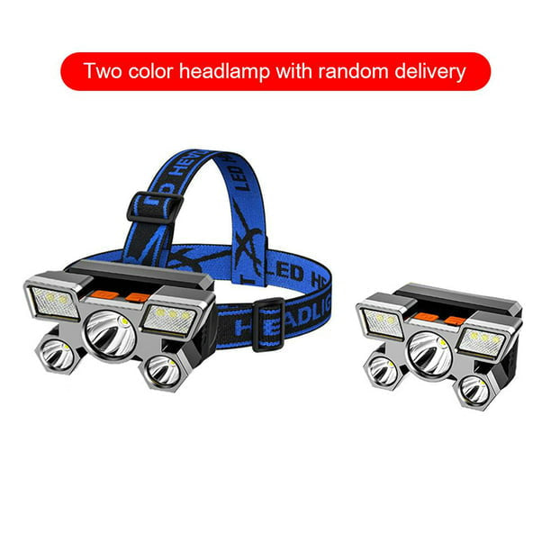 Lámpara de cabeza recargable por USB con 4 pasos, modelo DT469 - foto 2