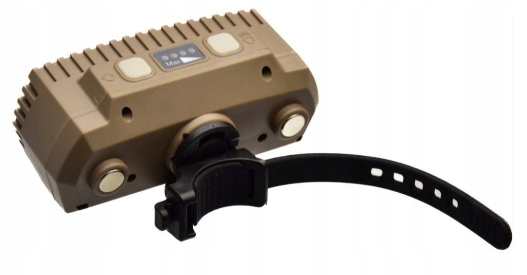 Linterna para bicicleta y frontal con sensor de movimiento e imán DT478 - foto 6
