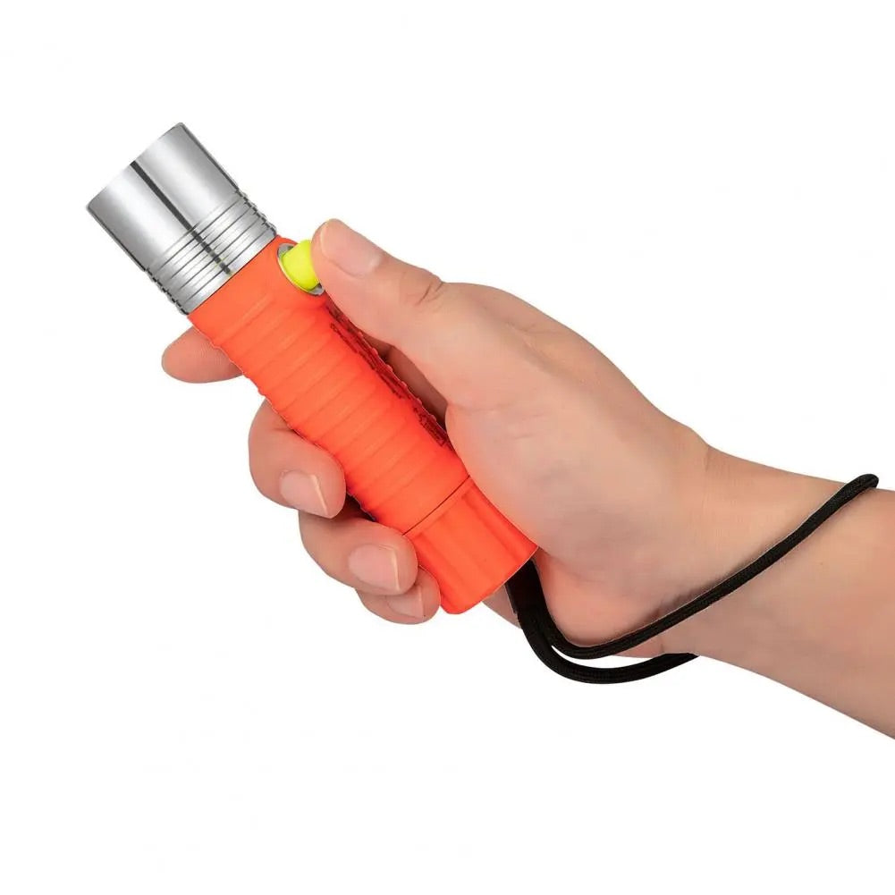 Linterna LED resistente al agua para exteriores y buceo, modelo DT528 - foto 2