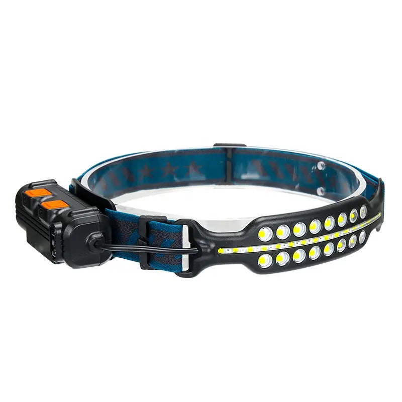 Linterna frontal USB con sensor de movimiento, en dos versiones, DT500