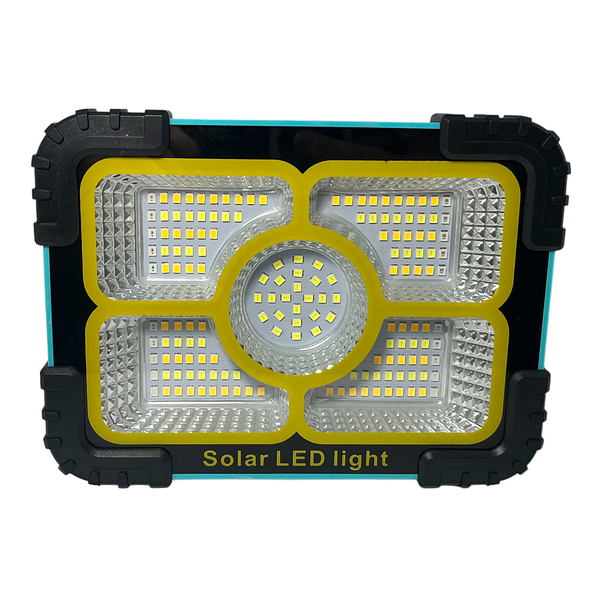 Reflector LED con power bank, luz blanca, ámbar y efecto patrulla - foto 2