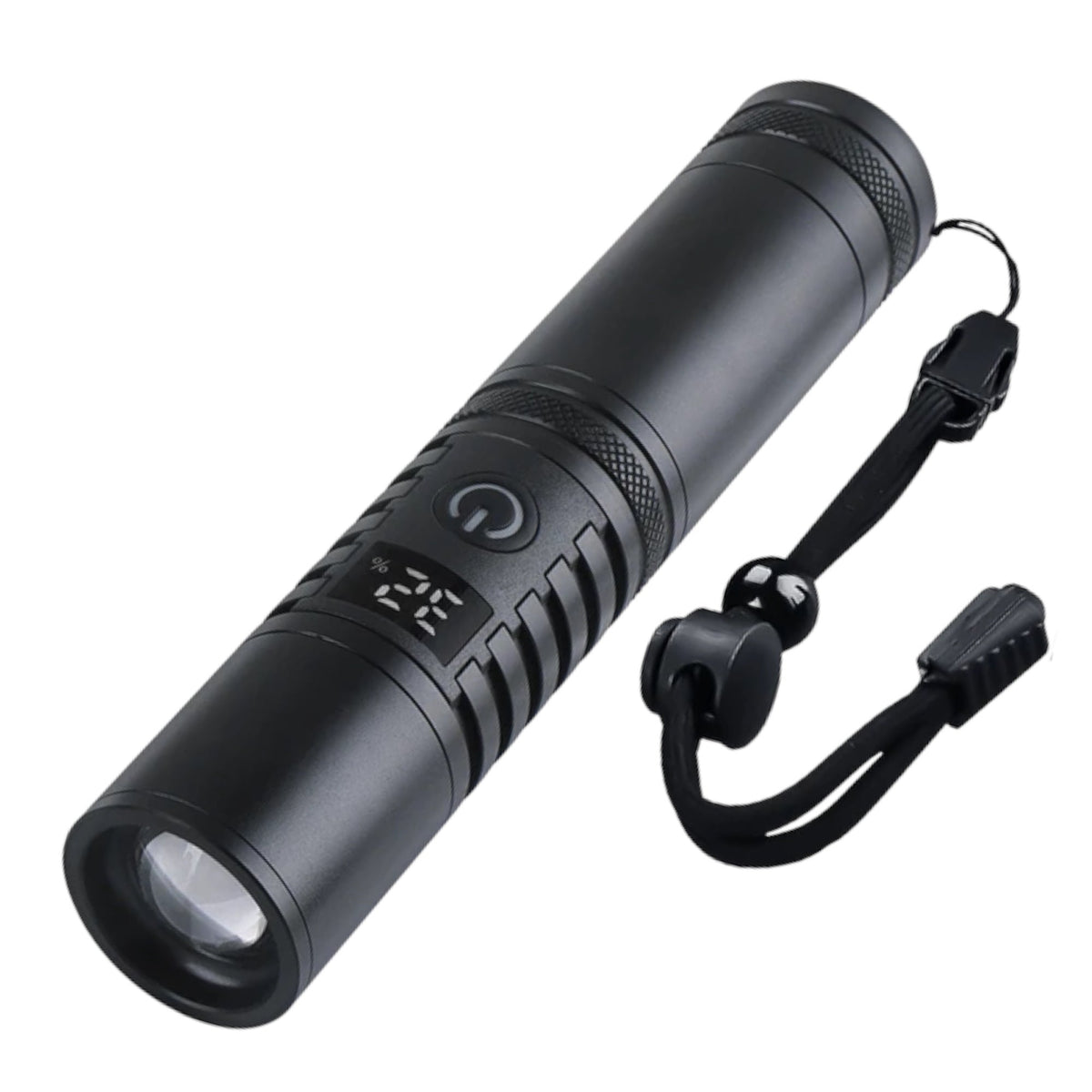 Lámpara de 3 pasos con power bank, zoom y resistencia al agua DT620