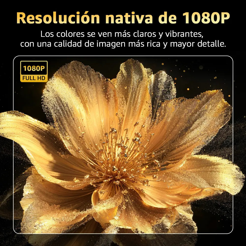 Mini Proyector Ll Trader Profesional 4K 20000 Lúmenes Android 13 WiFi Dual