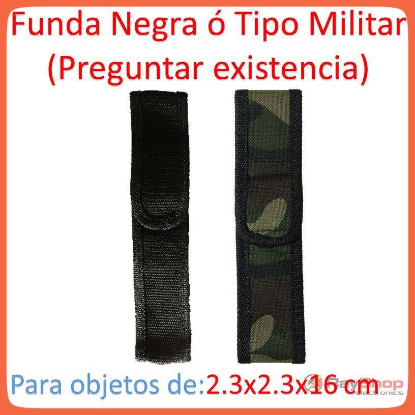 Funda de nylon para lámpara o láser con ojal para cinturón (TMCD1)