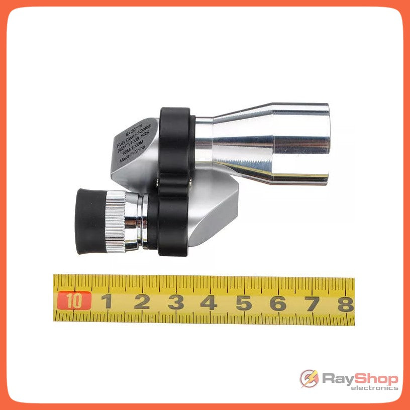 Monocular 8x20 de aluminio ultraportátil con funda, correa y paño - foto 10