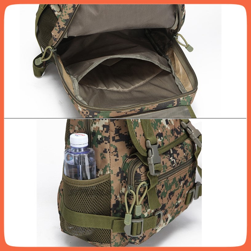 Mochila táctica de 9.5 litros con Molle para laptop o tablet (WZ811) - foto 11
