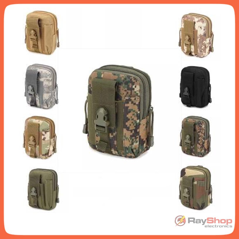 Bolsa táctica para celular con sistema Molle en nylon 600D - foto 8