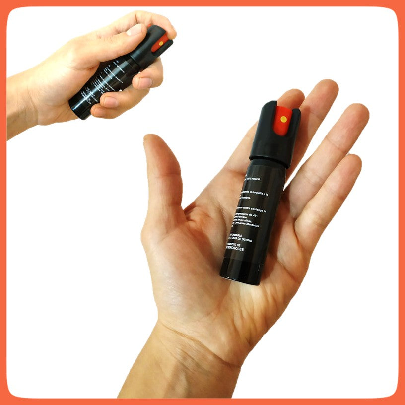 Mini spray de pimienta de 22 g para llavero o bolsa - foto 2
