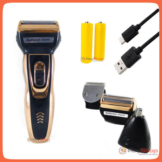 Rasuradora 3 en 1 recargable para barba, cabello, nariz y oído (DT559)