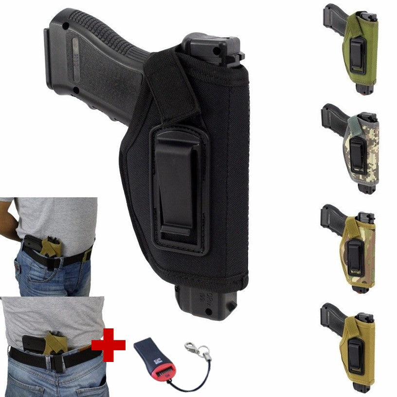 Funda de clip para mano derecha, porte oculto en pistolas compactas