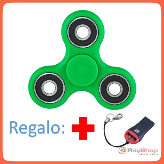 Fidget spinner con balero metálico antiestrés