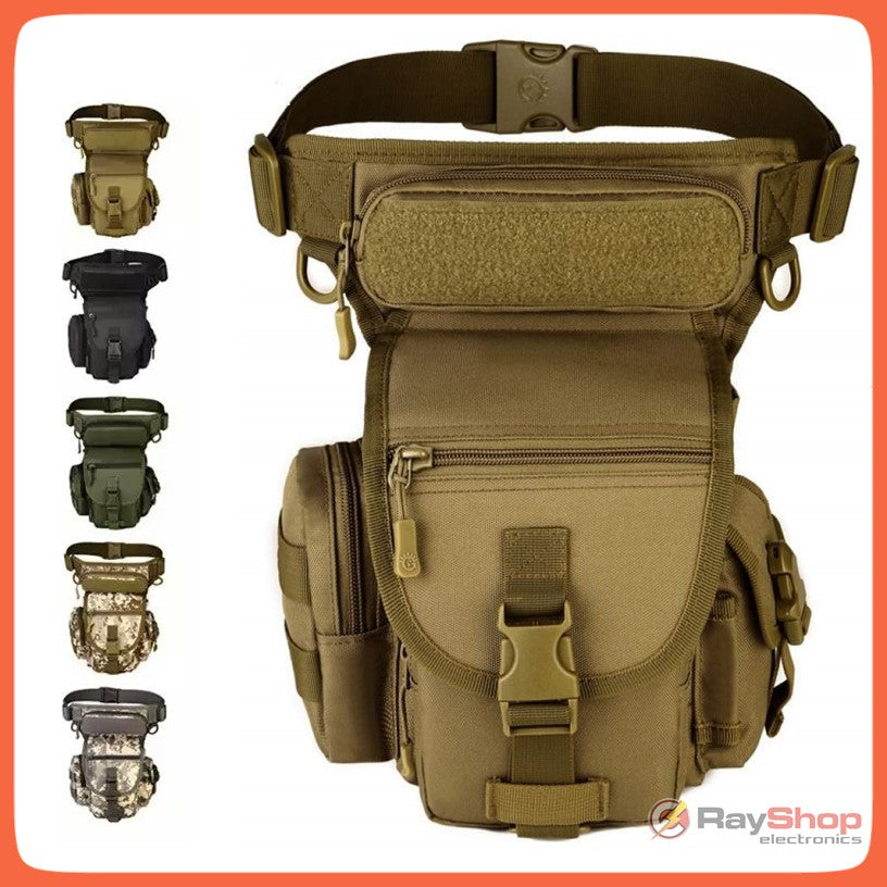 Mochila piernera táctica de nylon 600D de 2.5 litros (SN856)