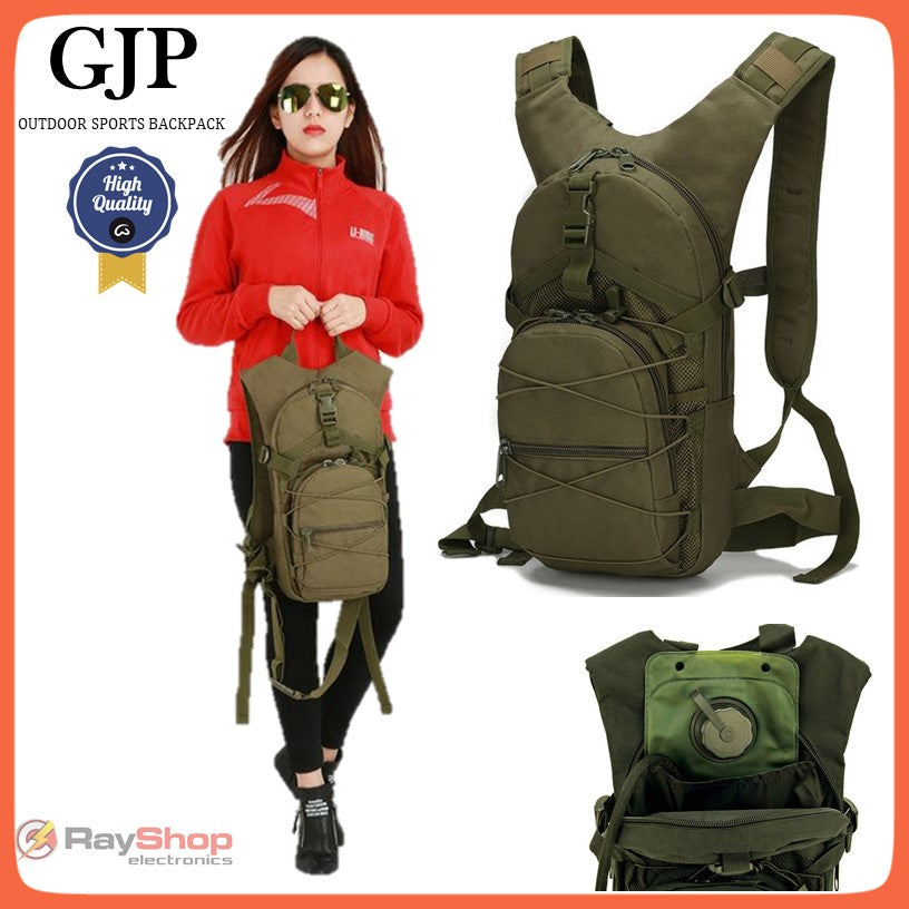 Mochila de hidratación táctica de 3 litros con bolsa y 6 compartimentos (WZ006)