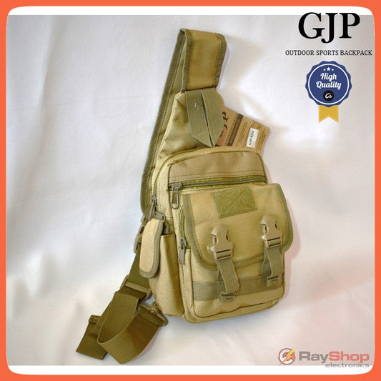 Mochila pechera chica cruzada con 6 compartimentos (WZ625)