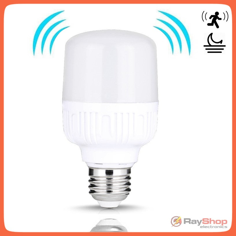 Foco LED de 12 W con sensor de movimiento y apagado automático
