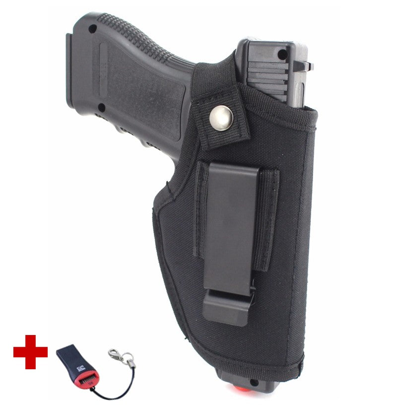 Funda ambidiestra de clip para porte oculto en pistolas compactas