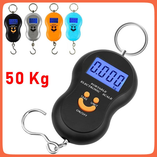 Báscula digital colgante de 50 kg para equipaje