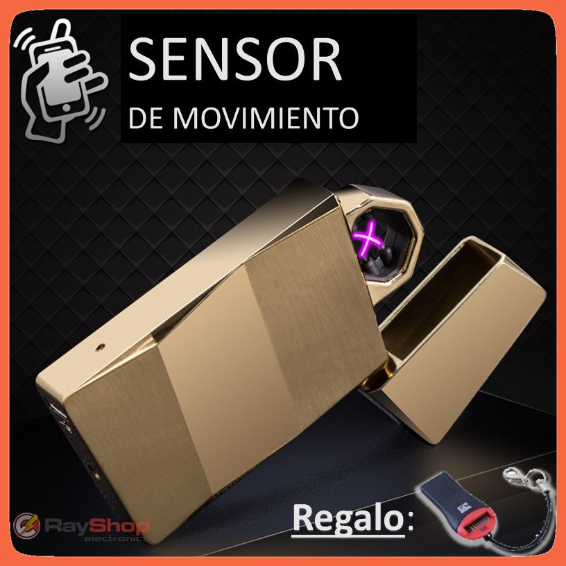 Encendedor de plasma con sensor de movimiento, recargable por USB (DT371)