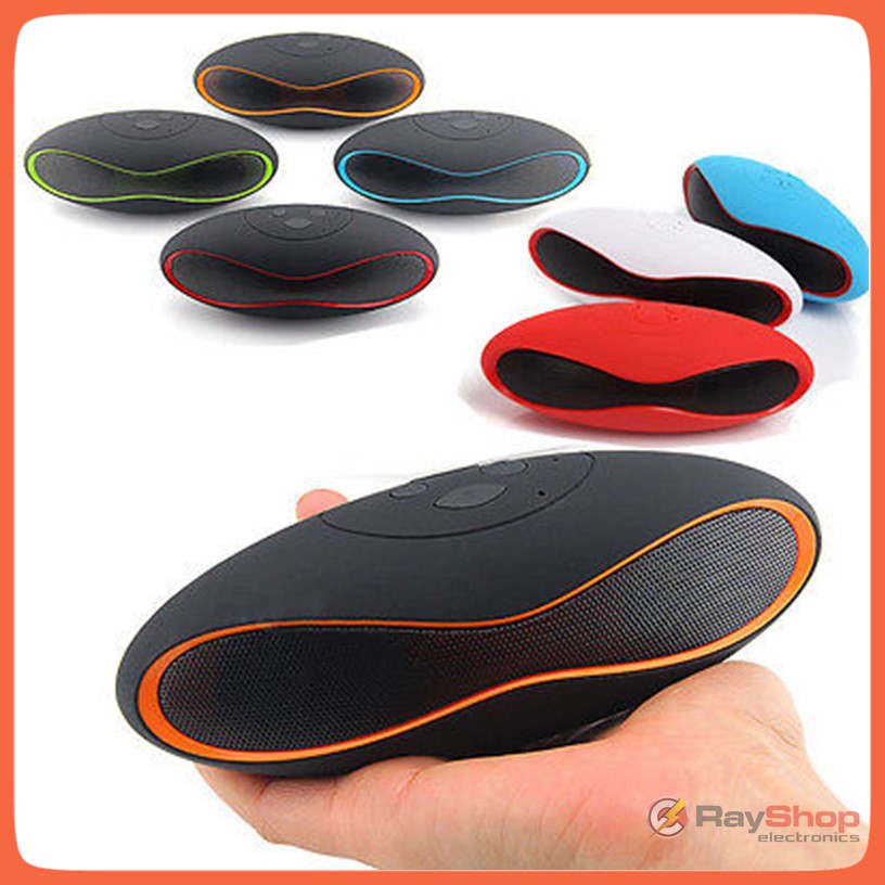 Bocina Bluetooth portátil recargable con radio FM y ranura micro SD - foto 2