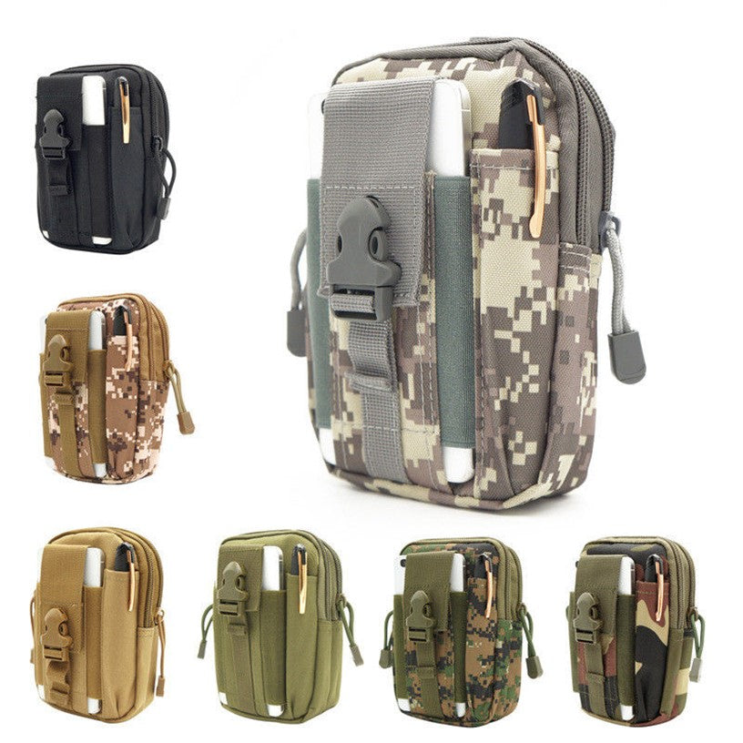 Bolsa táctica para celular con sistema Molle, nylon 600D (8031S) - foto 3
