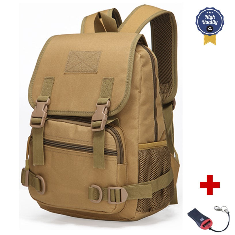 Mochila táctica de 9.5 litros con Molle para laptop o tablet (WZ811) - foto 3