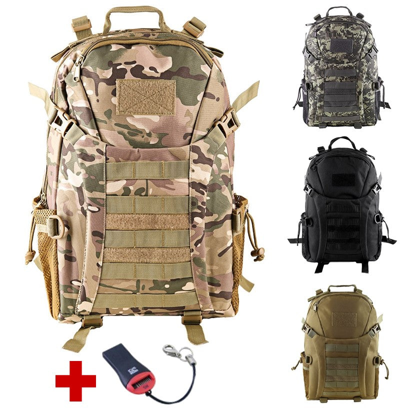 Mochila táctica de asalto de 40 litros con MOLLE y nylon 600D (SN580) - foto 2