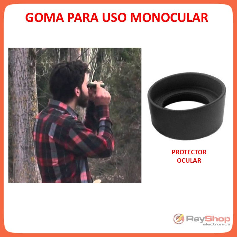 Lente zoom 8x para celular con clip, también monocular 8x18 - foto 2