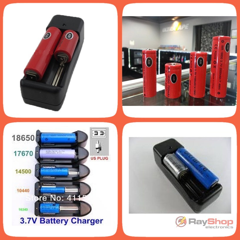 Cargador de pilas recargables 18650, 14500 y AA/AAA, un canal - foto 3