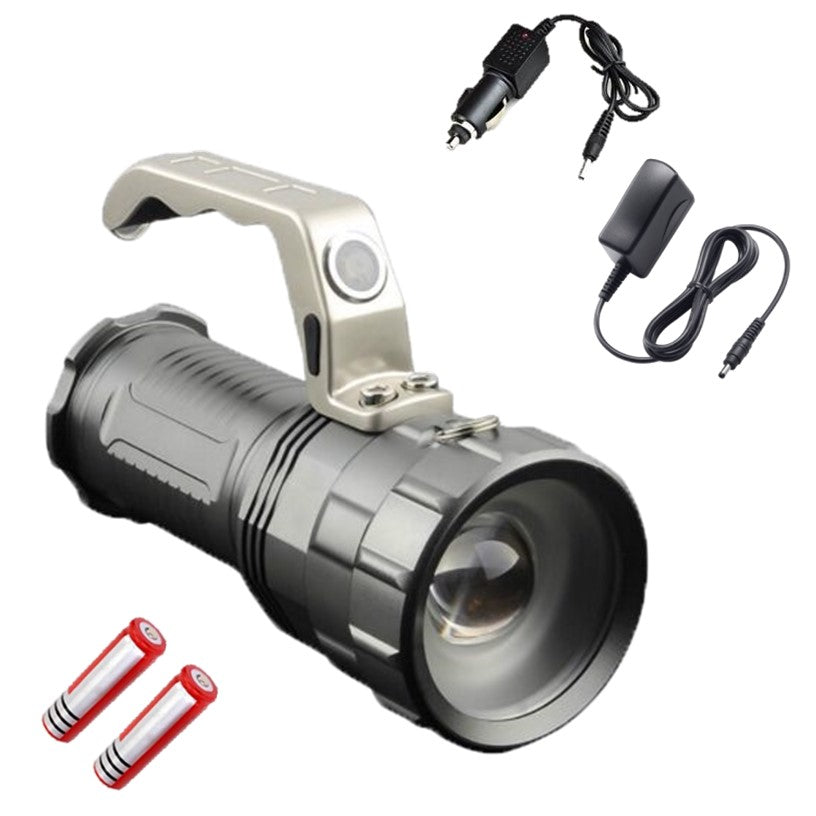 Linterna táctica de aluminio CREE XP-E R3 con zoom y 3 modos (DT57)