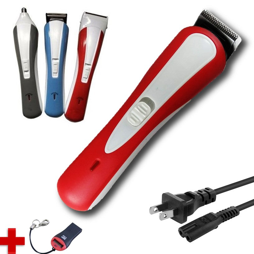 Recortadora 3 en 1 recargable para barba, cejas, nariz y oídos (DT269) - foto 3