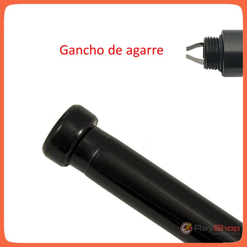 Bastón retráctil de acero de 19 pulgadas con gancho de agarre SN011 - foto 2