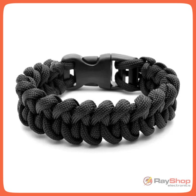 Pulsera paracord 5 en 1 con brújula, pedernal y sierra SN180 - foto 2