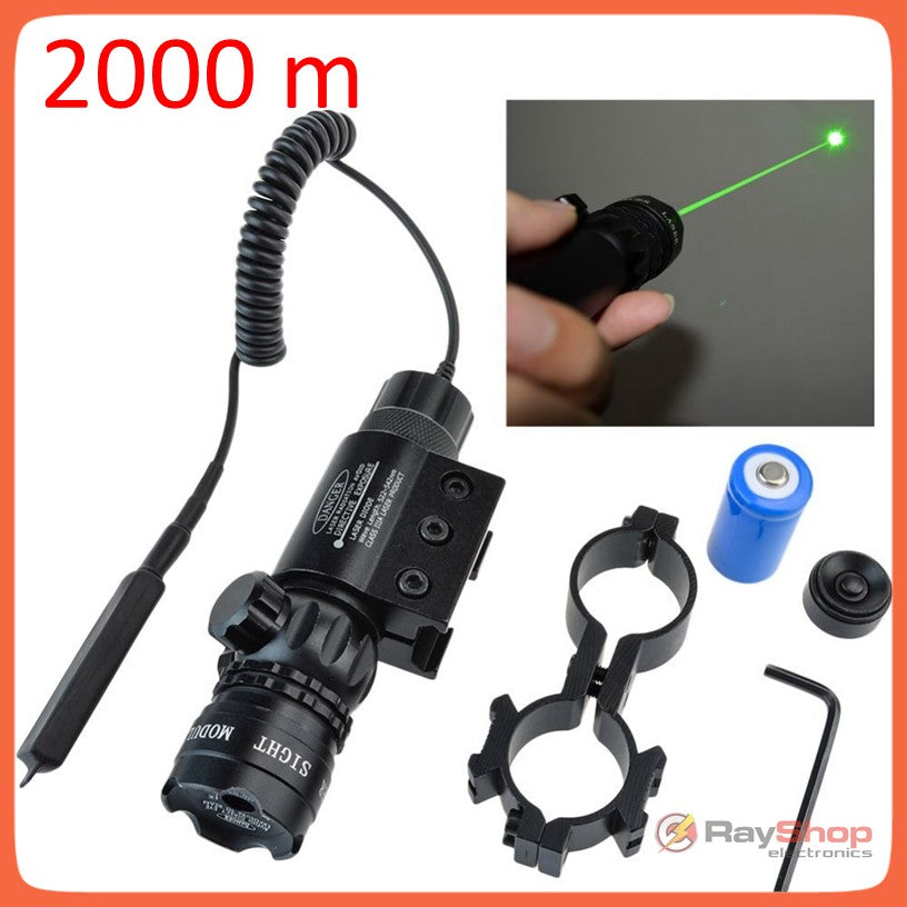 Mira láser de 20 mm con riel y soportes, modelo SN002 - foto 2