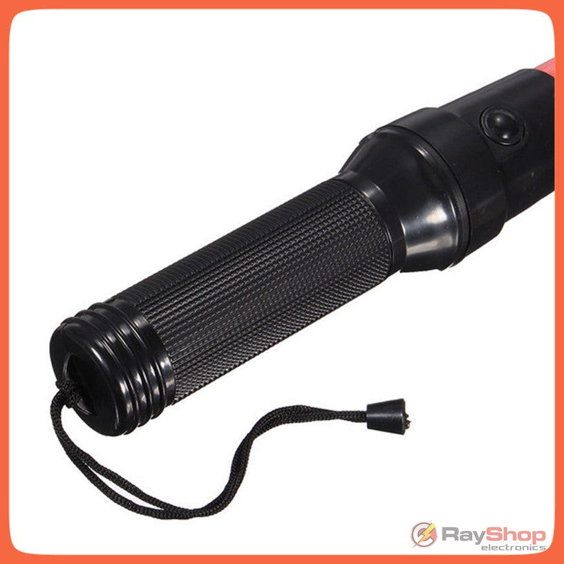 Bastón luminoso rojo de 54 cm para señalización vial con LED - foto 3