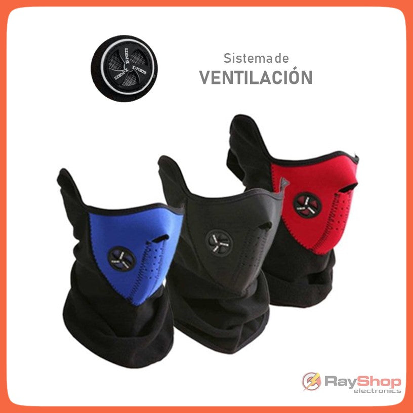 Pasamontañas de neopreno con polar para moto y clima frío - foto 2