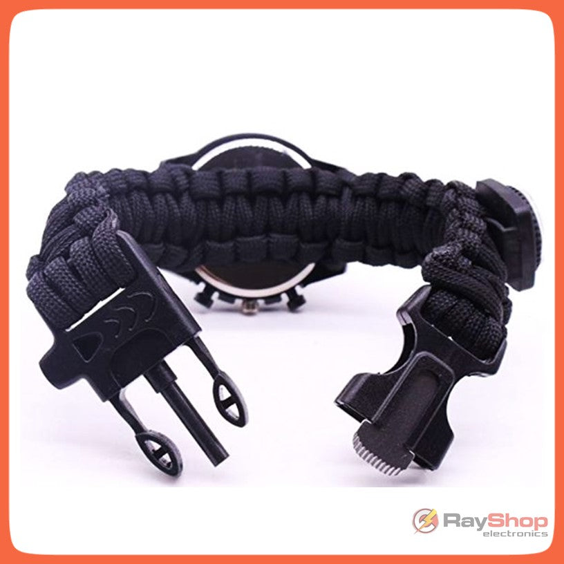 Reloj táctico de supervivencia 5 en 1 con paracord - foto 3