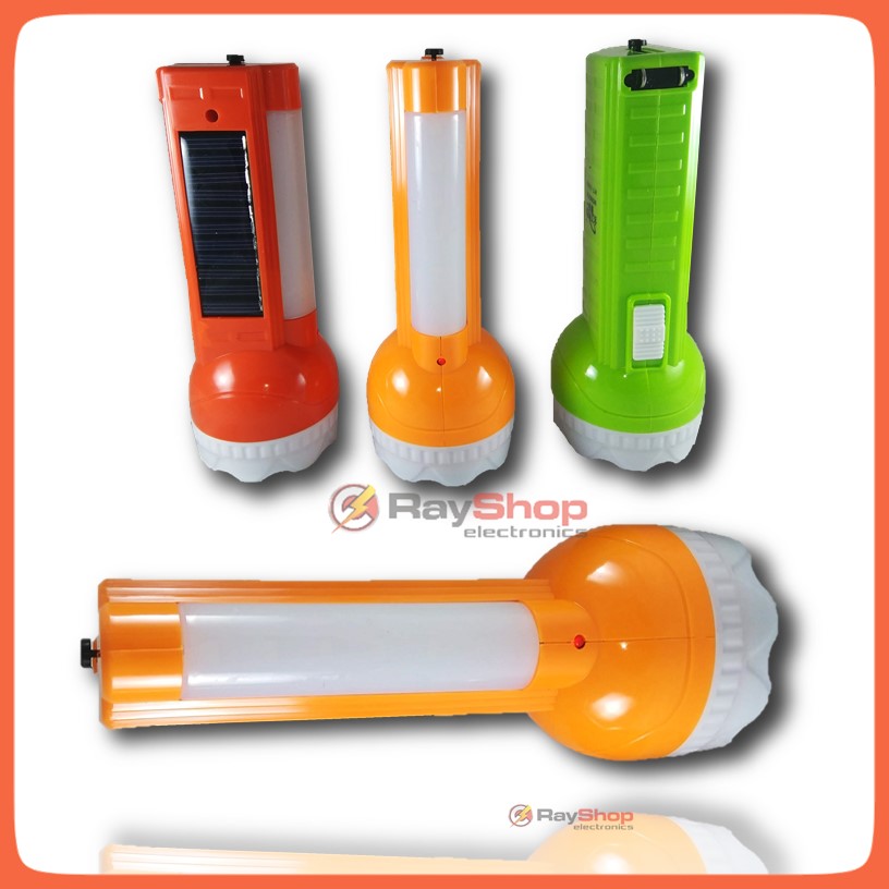 Lámpara solar de mano recargable de 500 lúmenes con luz lateral - foto 3