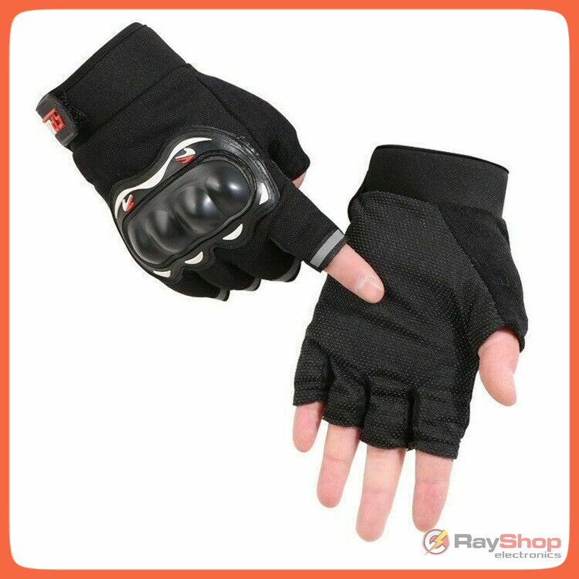 Guantes de medio dedo con almohadillas y nudillos duros DTST4 - foto 4