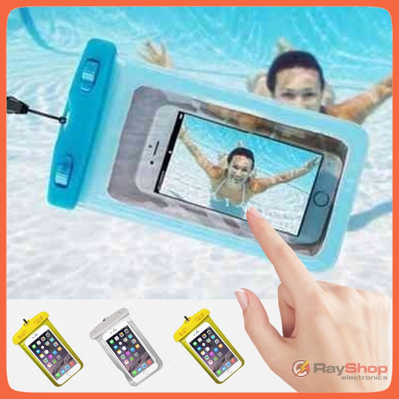 Funda impermeable para celular con correa y ventana transparente - foto 3