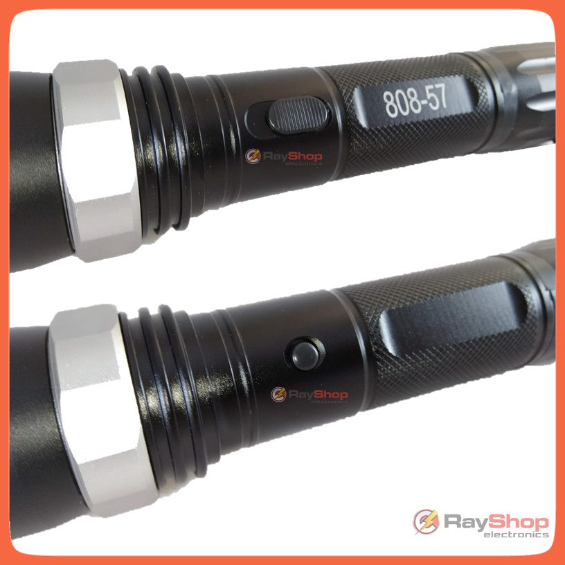 Lámpara táctica de 2000 lúmenes con zoom y función taser ST57 - foto 3