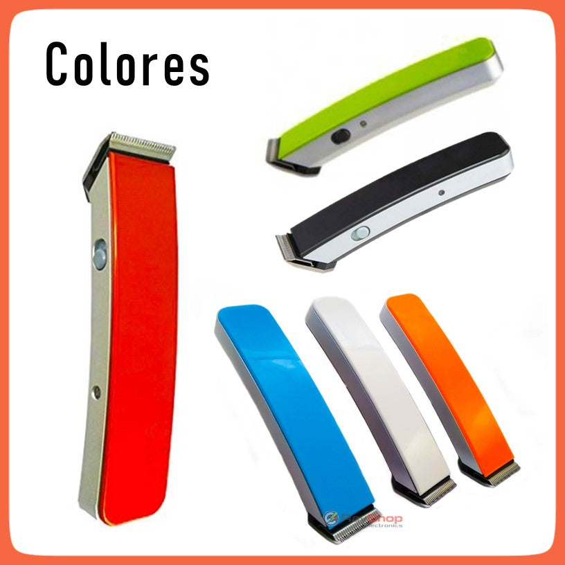 Recortadora eléctrica recargable para barba y cabello con 3 peines - foto 3