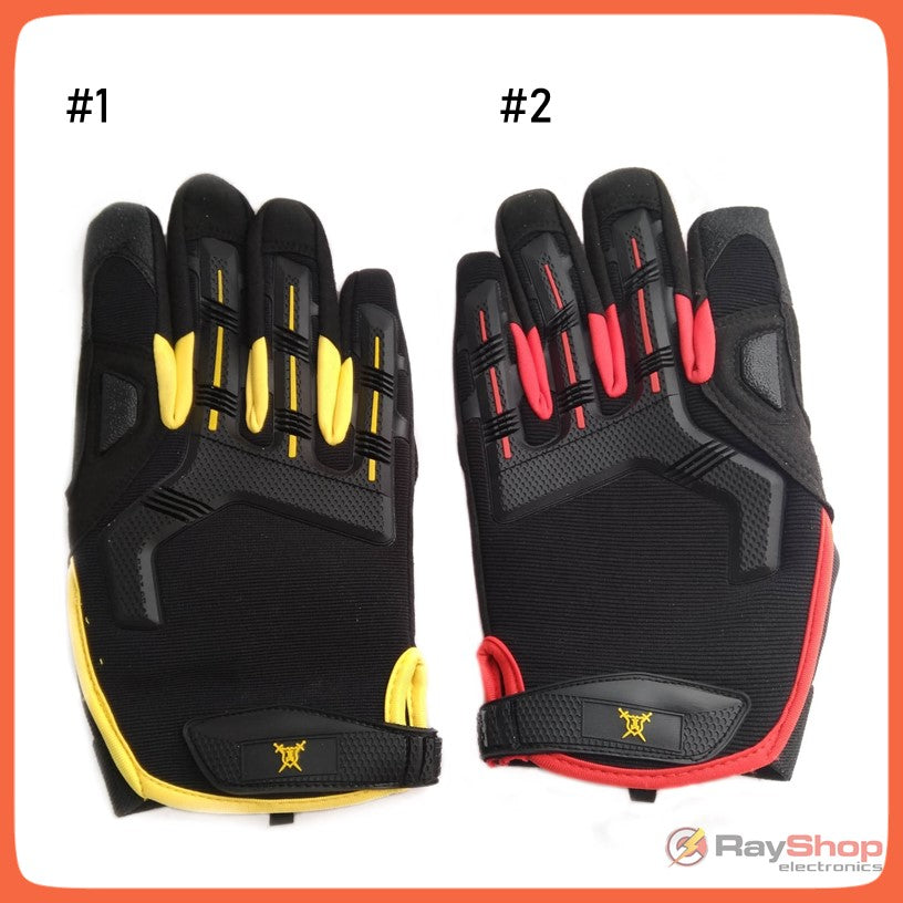 Guantes tácticos con protección en nudillos, palma antiderrapante (H01) - foto 3