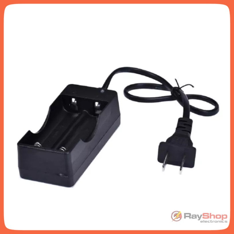 Cargador doble para pilas 18650 con chip protector - foto 3