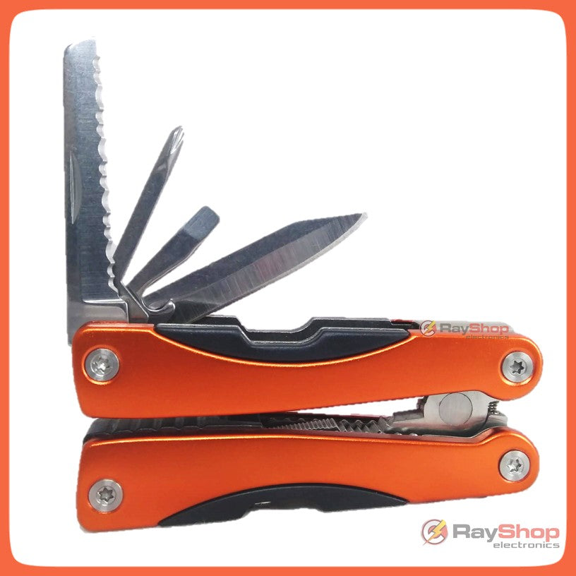 Pinza multiherramienta 6 en 1 con linterna LED y funda - foto 3