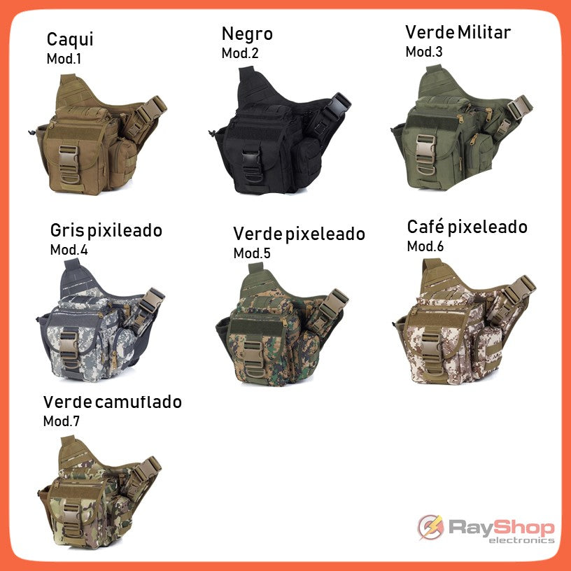 Pechera táctica de nylon con 10 compartimentos (WZ249) - foto 4